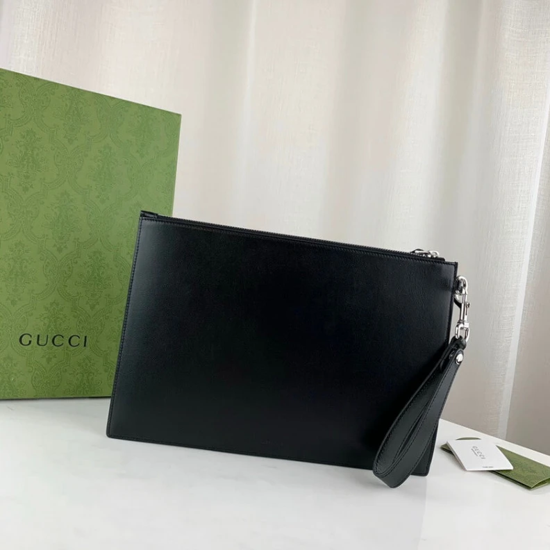 Lv belts replica A slim lea Gucci GG Marmont Smooth Leather Pouch