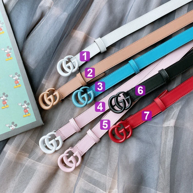 0.8" belt Gucci GG Marmont Thin 20mm Belt