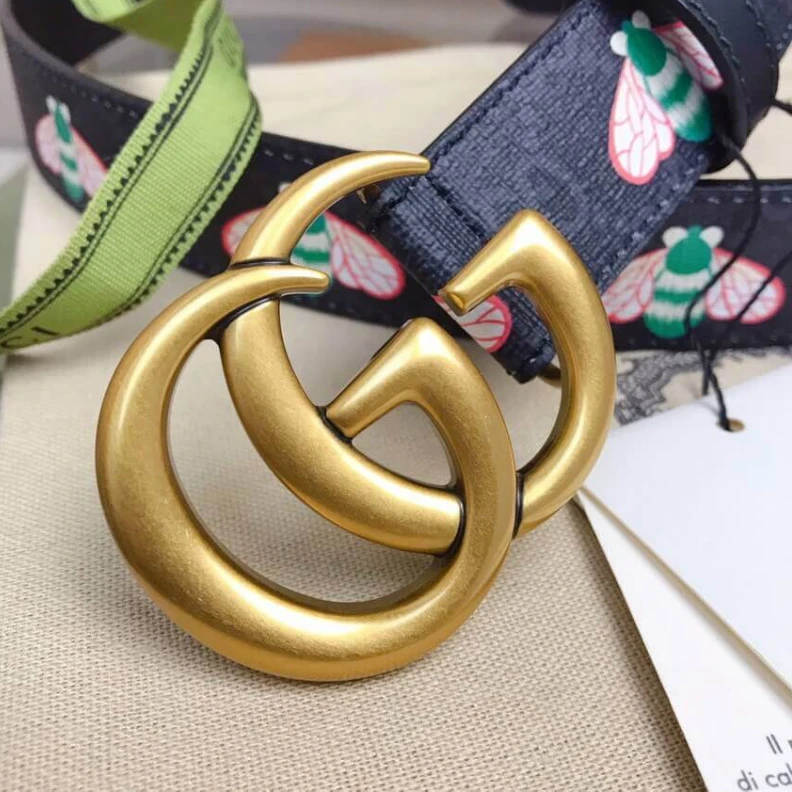 Kitlife ru This belt Gucci GG Marmont Thin Belt With Bees