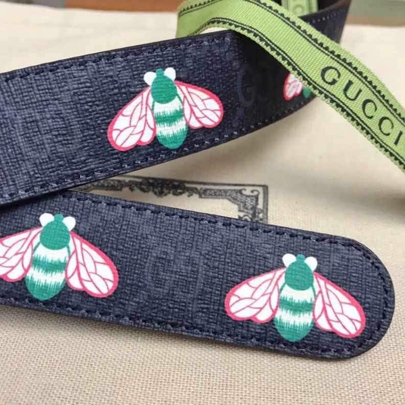 Kitlife ru This belt Gucci GG Marmont Thin Belt With Bees