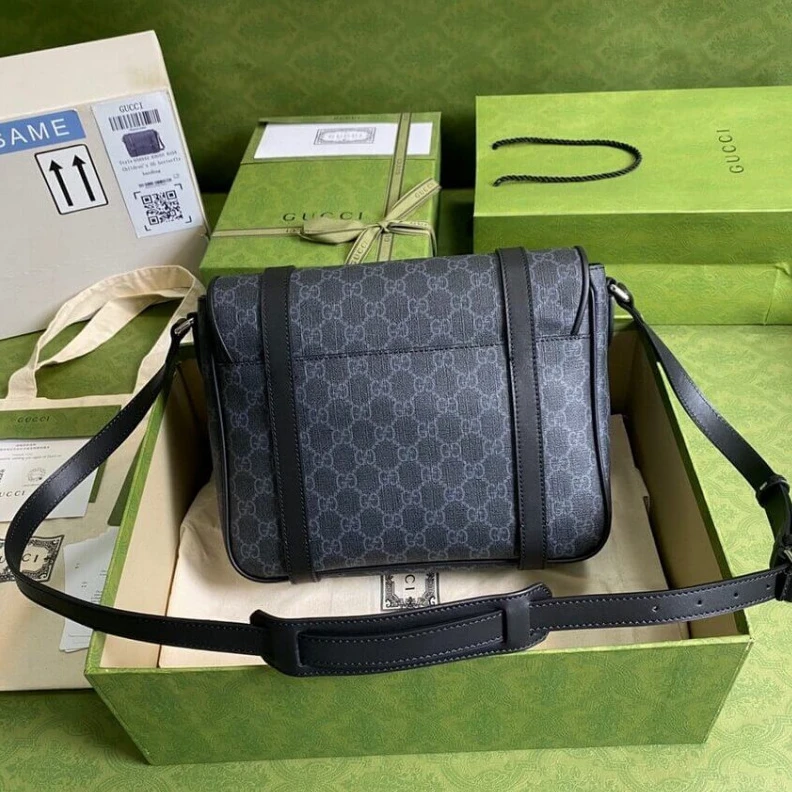 Kitlife ru Capturing Gucci GG Messenger Bag in Black
