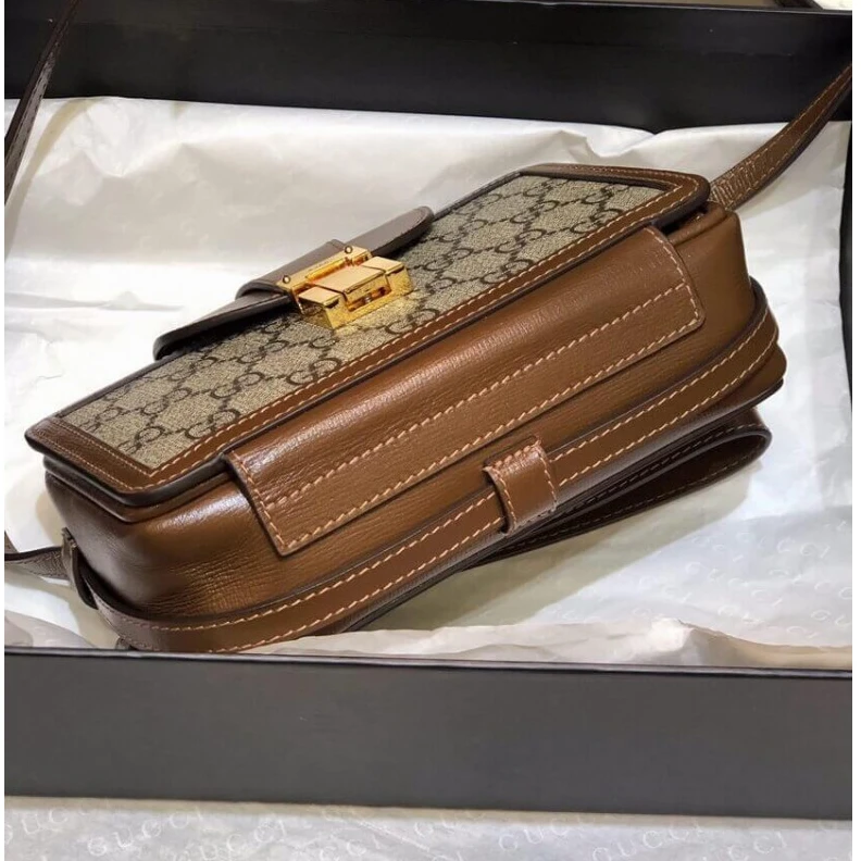 Replica bags lv Detachabl Gucci GG Mini Bag With Clasp Closure