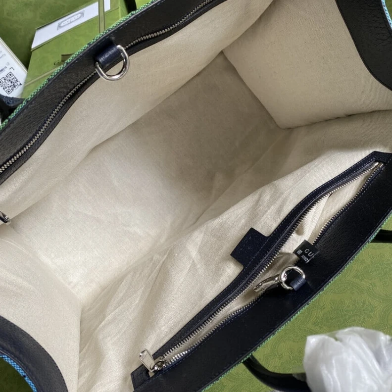 Lv belts replica Cotton li Gucci GG Multicolour Large Tote Bag