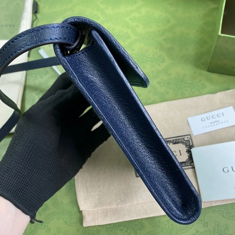 Kitlife Embracing Gucci GG Multicolour Mini Bag Green
