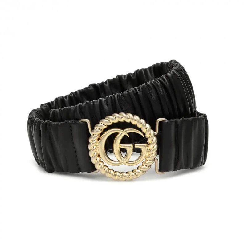 Kitlife ru Gucci help Gucci GG Ring Stretch Leather 30mm Belt