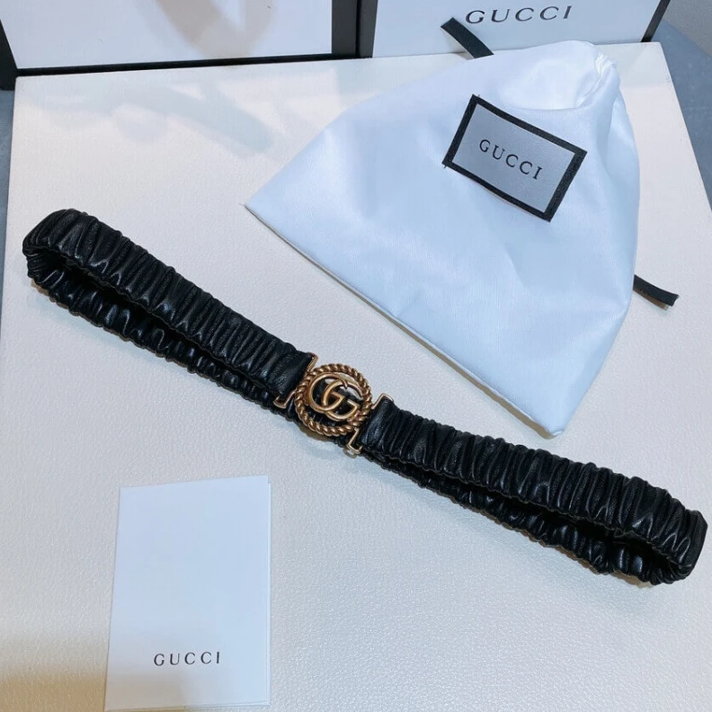 Kitlife ru Gucci help Gucci GG Ring Stretch Leather 30mm Belt