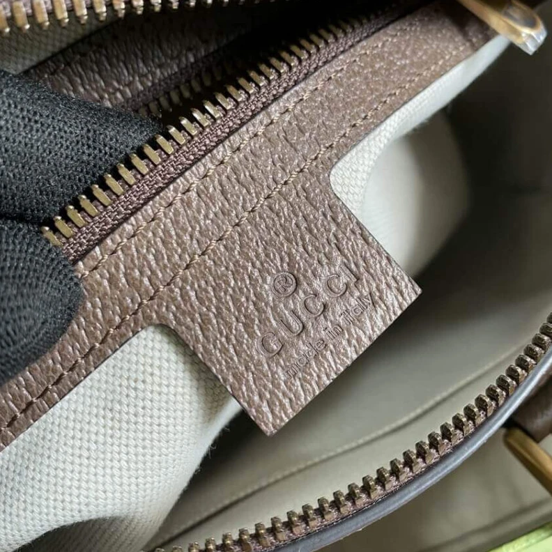Top lv Gucci GG Small Duffel Bag With Web