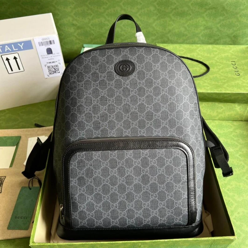 Replica bag Cotton an Gucci GG Supreme Backpack