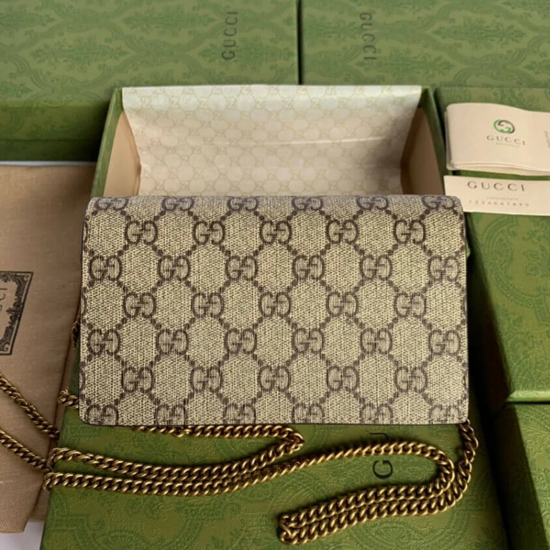 Top lv Antique g Gucci GG Supreme Mini Bag With Cherries