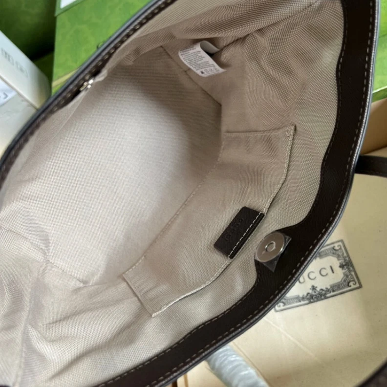 Kitlife Snap clos Gucci Geometric Motifs Ophidia Tote