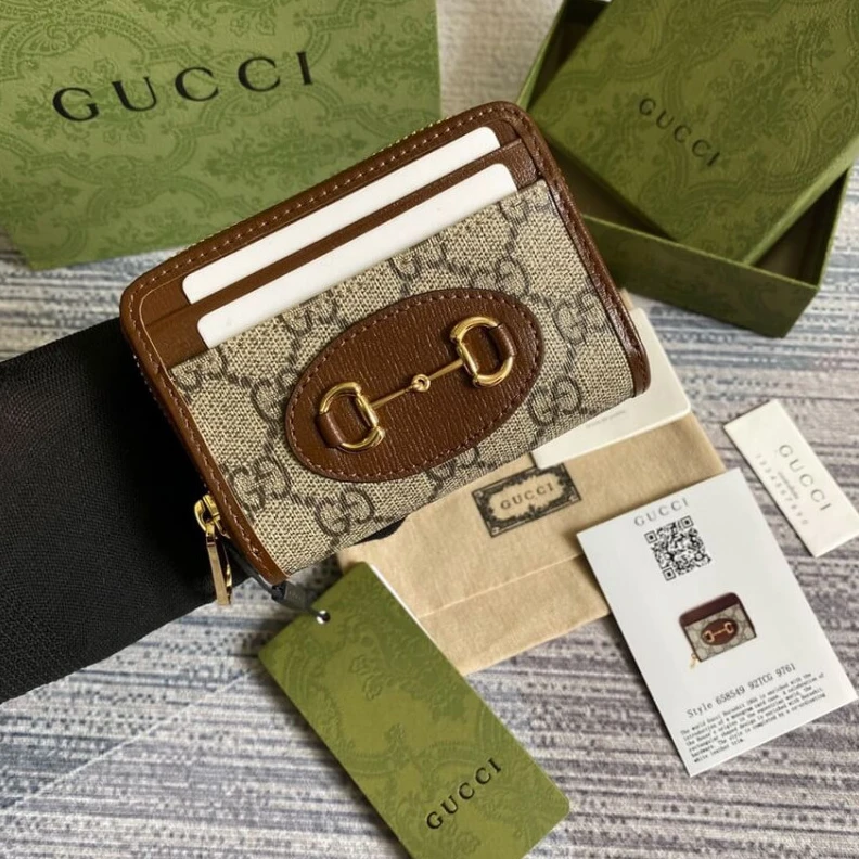 Top lv Horsebit Gucci Horsebit 1955 Card Case