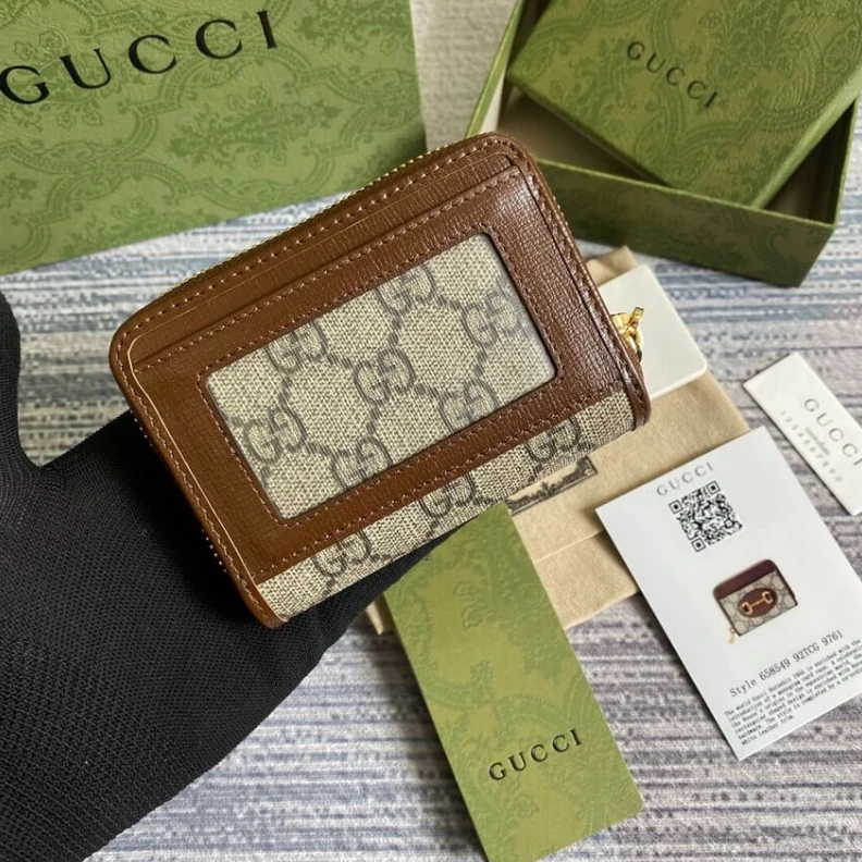 Top lv Horsebit Gucci Horsebit 1955 Card Case