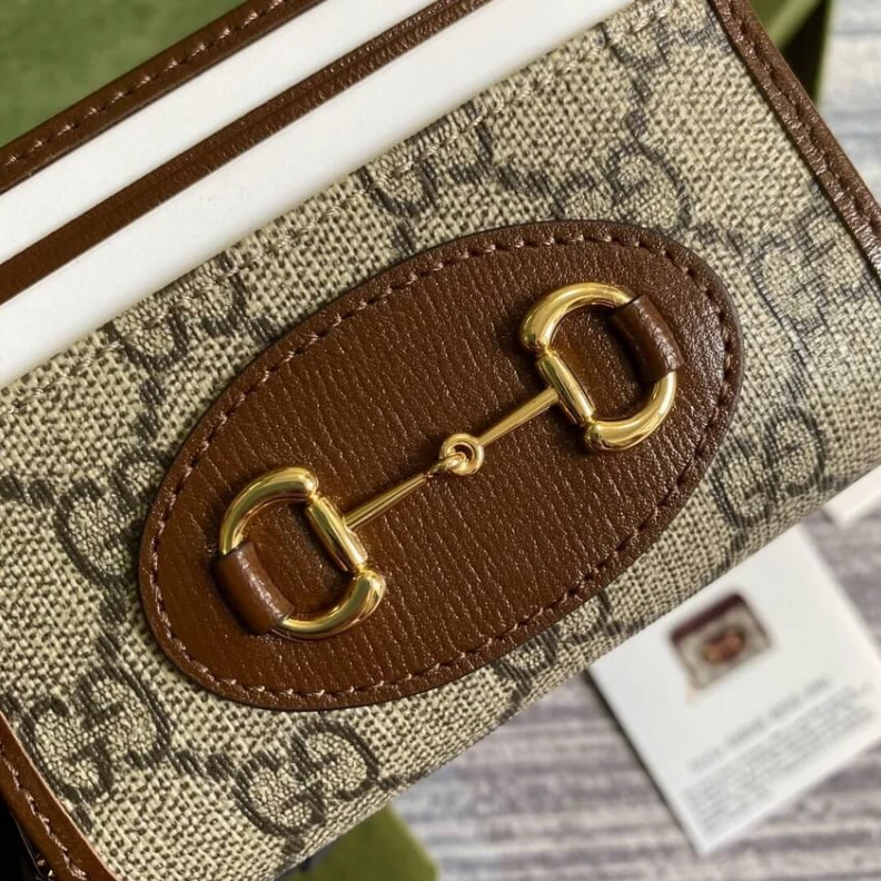 Top lv Horsebit Gucci Horsebit 1955 Card Case