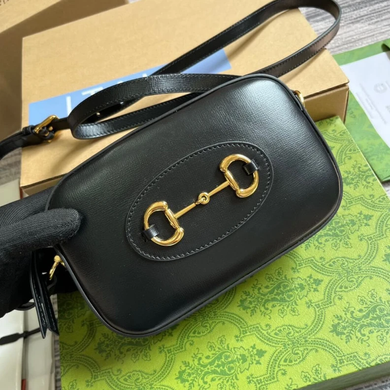 Kitlife The Gucci Gucci Horsebit 1955 Leather Small Shoulder Bag