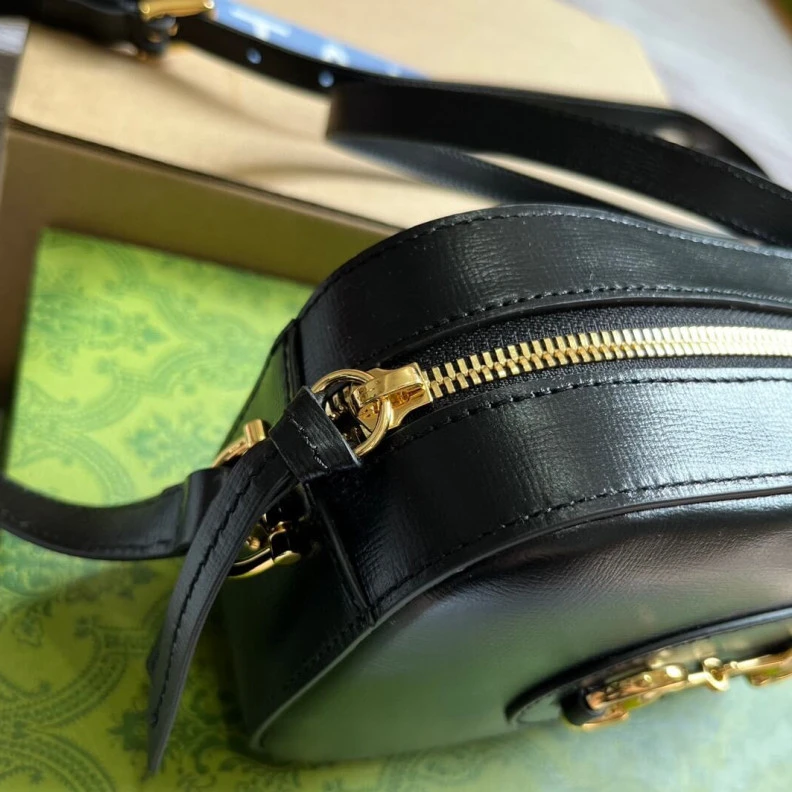 Kitlife The Gucci Gucci Horsebit 1955 Leather Small Shoulder Bag