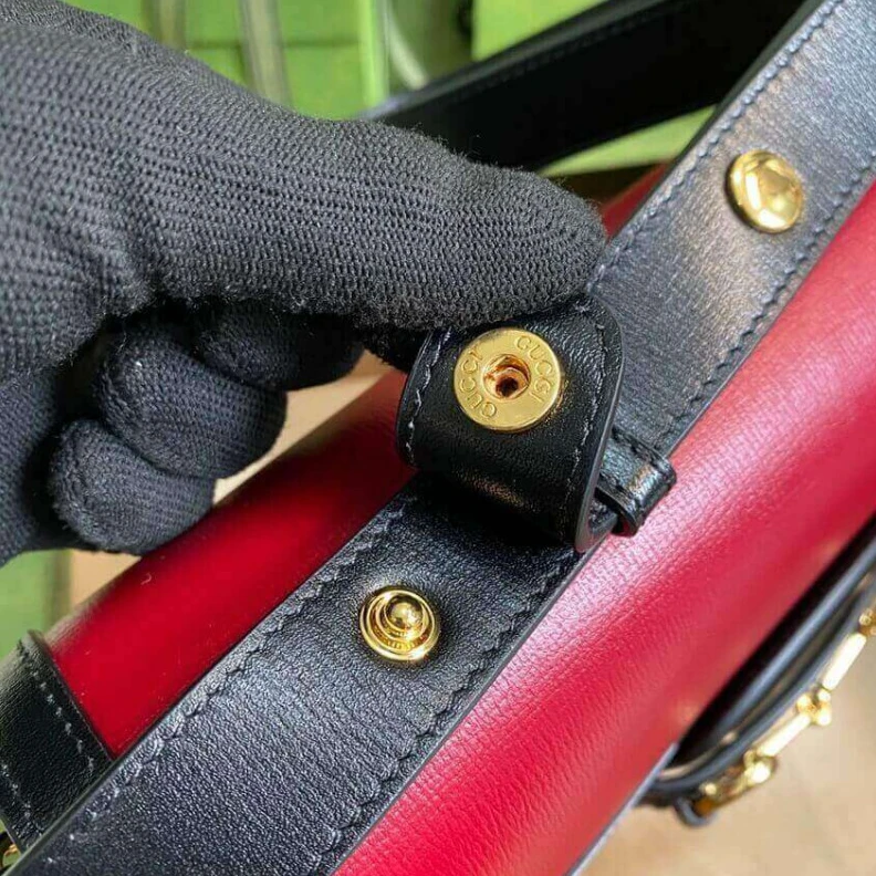 Kitlife Each bag Gucci Horsebit 1955 Small Bag in Brick Sand Leather