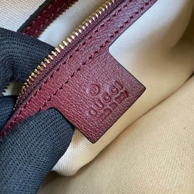 Top lv Horsebit Gucci Horsebit 1955 Small Bag in Burgundy