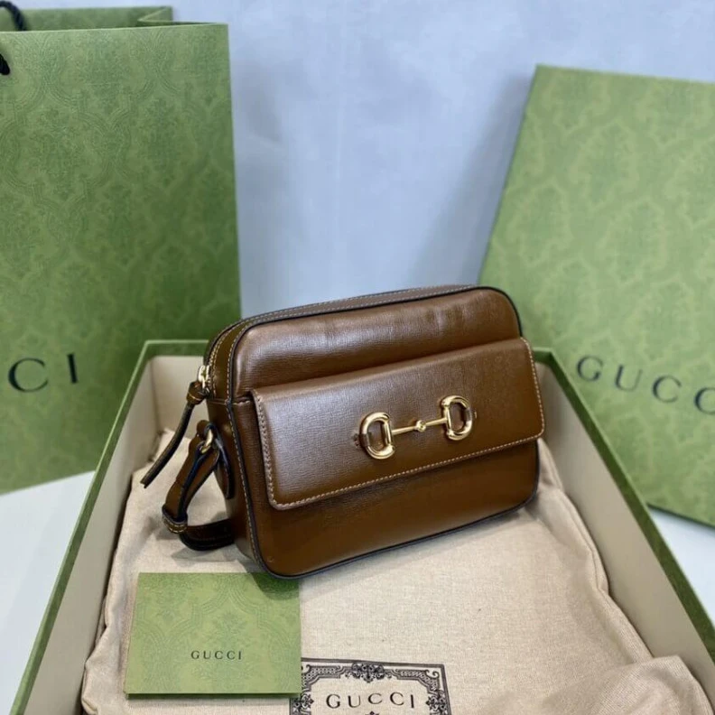Louis vuitton locations Microfibe Gucci Horsebit 1955 Small Leather Shoulder Bag
