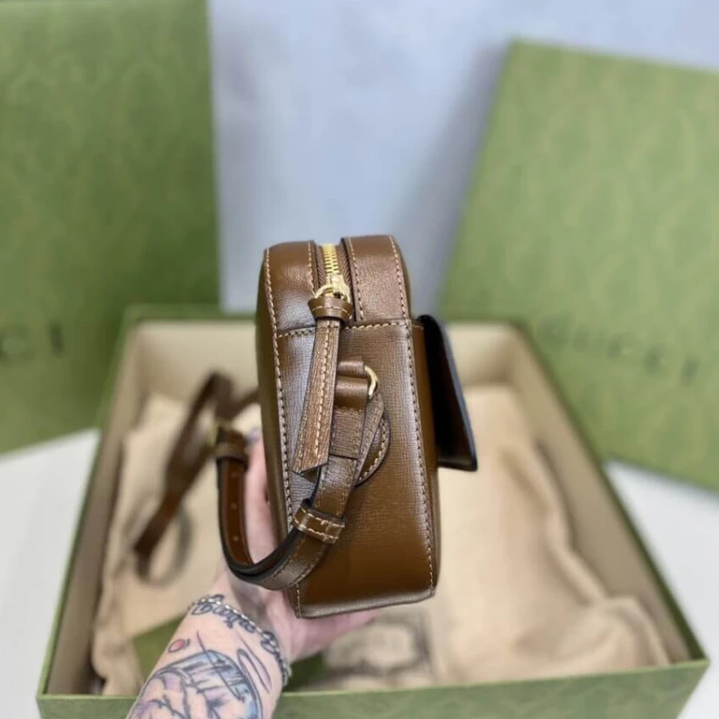 Louis vuitton locations Microfibe Gucci Horsebit 1955 Small Leather Shoulder Bag