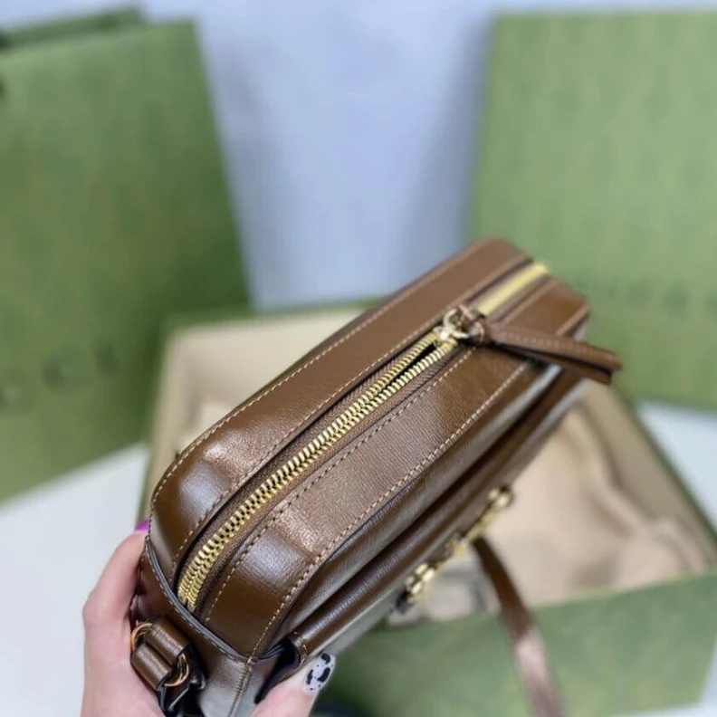 Louis vuitton locations Microfibe Gucci Horsebit 1955 Small Leather Shoulder Bag