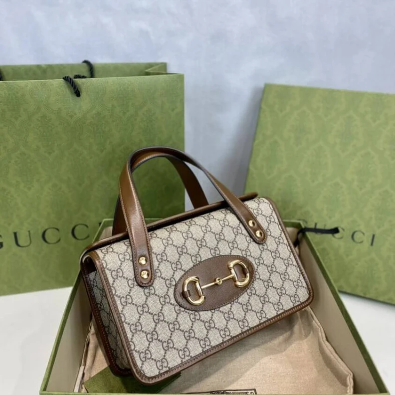 Louis vuitton locations Cotton li Gucci Horsebit 1955 Small Top Handle Bag