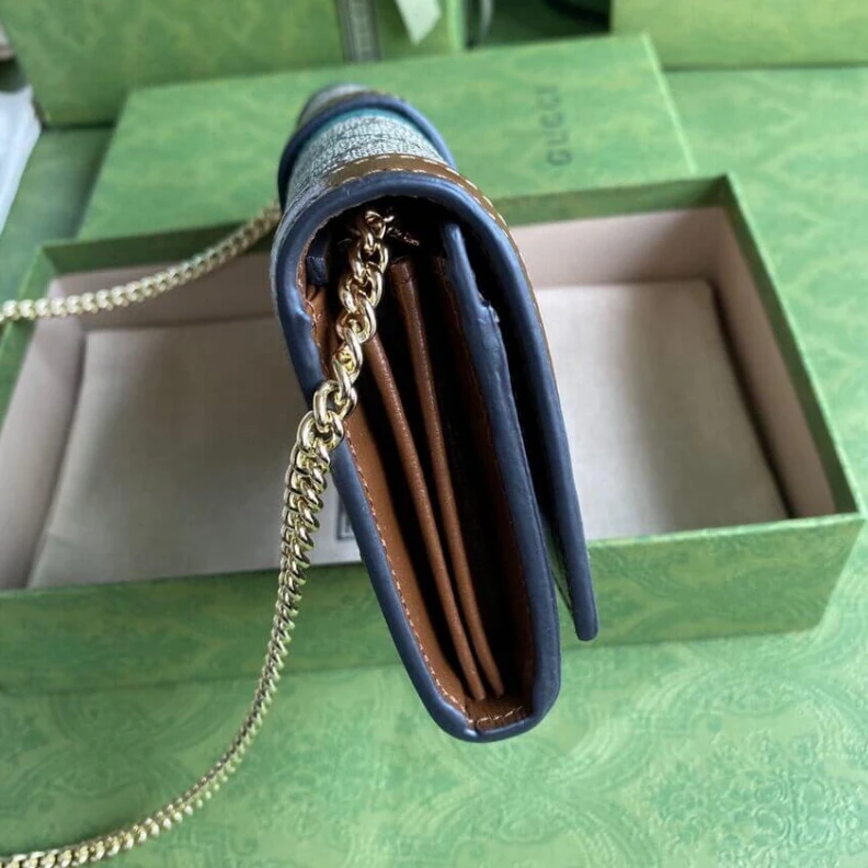 Replica bags Chain str Gucci Jackie 1961 Chain Wallet