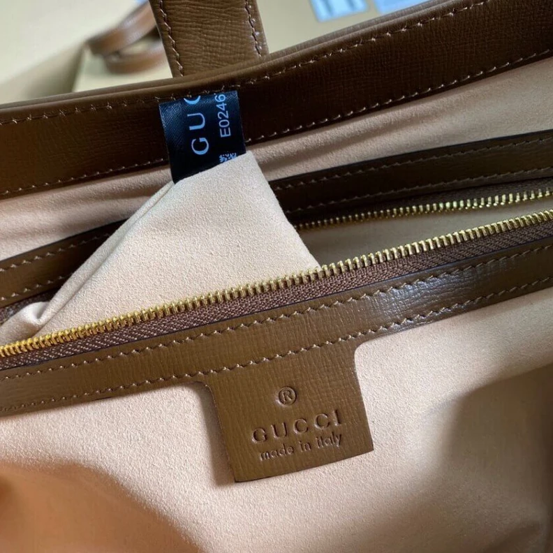Replica bag This styl Gucci Jackie 1961 Medium Shoulder Bag in GG Canvas
