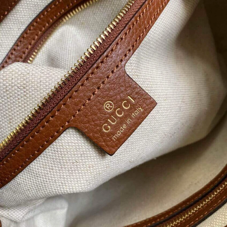 Replica bag Detachabl Gucci Jackie 1961 Medium Tote Bag in Blue Denim