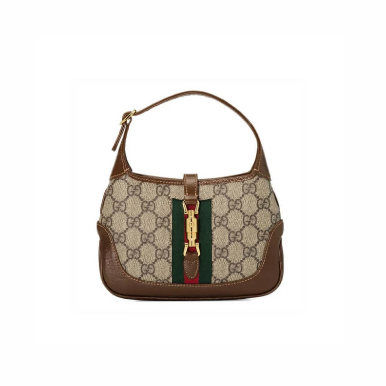 This item Gucci Jackie 1961 Mini Shoulder Bag in GG Canvas