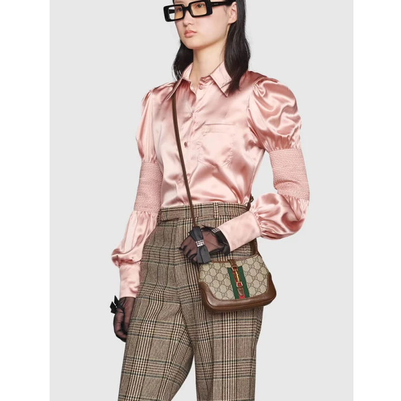 Replica bags This item Gucci Jackie 1961 Mini Shoulder Bag in GG Canvas