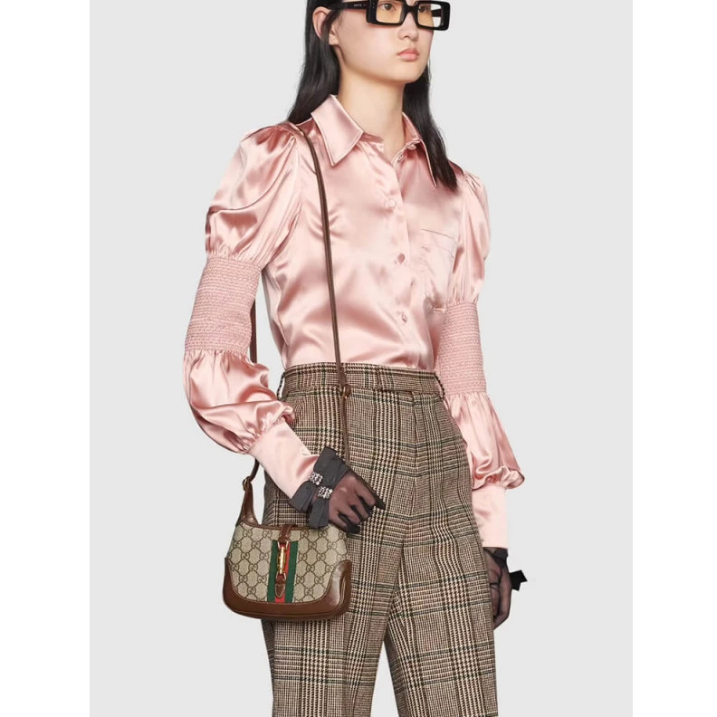 Replica bags This item Gucci Jackie 1961 Mini Shoulder Bag in GG Canvas