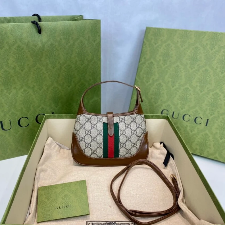 Replica bags This item Gucci Jackie 1961 Mini Shoulder Bag in GG Canvas