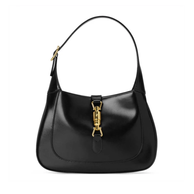 Interior: Gucci Jackie 1961 Small Hobo Bag In Black Leather