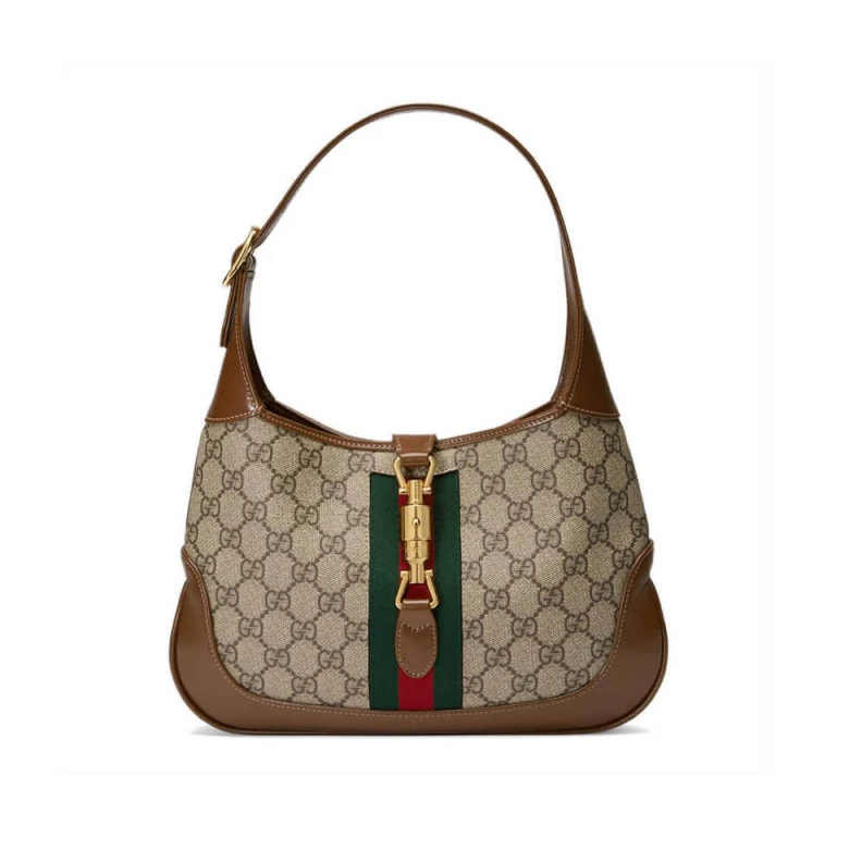 The reintr Gucci Jackie 1961 Small Shoulder Bag 636706 in GG Canvas