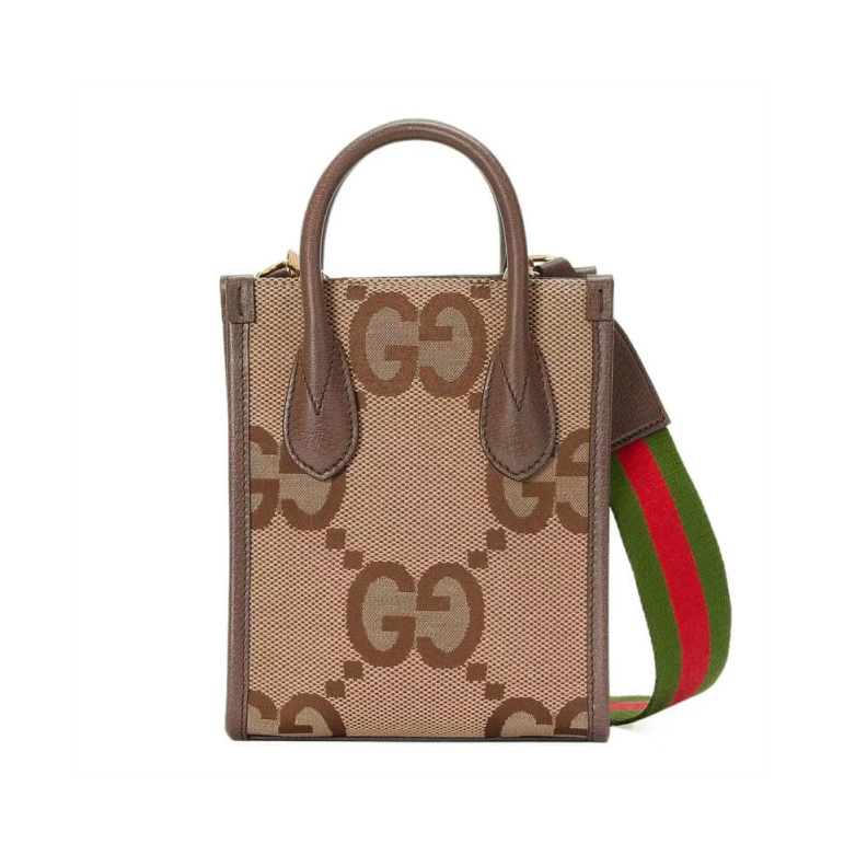 Handle wi Gucci Jumbo GG Mini Tote Bag 699406