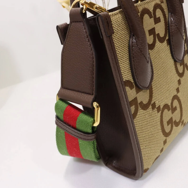 Replica bag Handle wi Gucci Jumbo GG Mini Tote Bag 699406