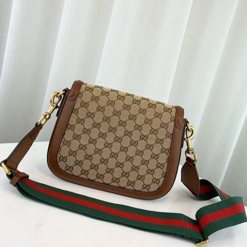 Louis vuitton locations Flap clos Gucci Lady Web Original GG Medium Shoulder Bag Brown