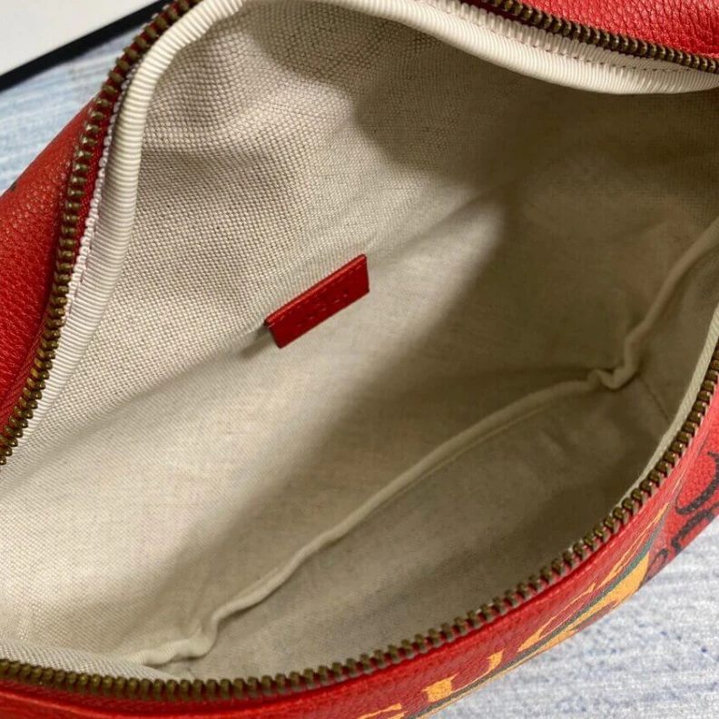 Kitlife ru Cotton li Gucci Leather Coco Capitan Vintage Logo Belt Bag Red