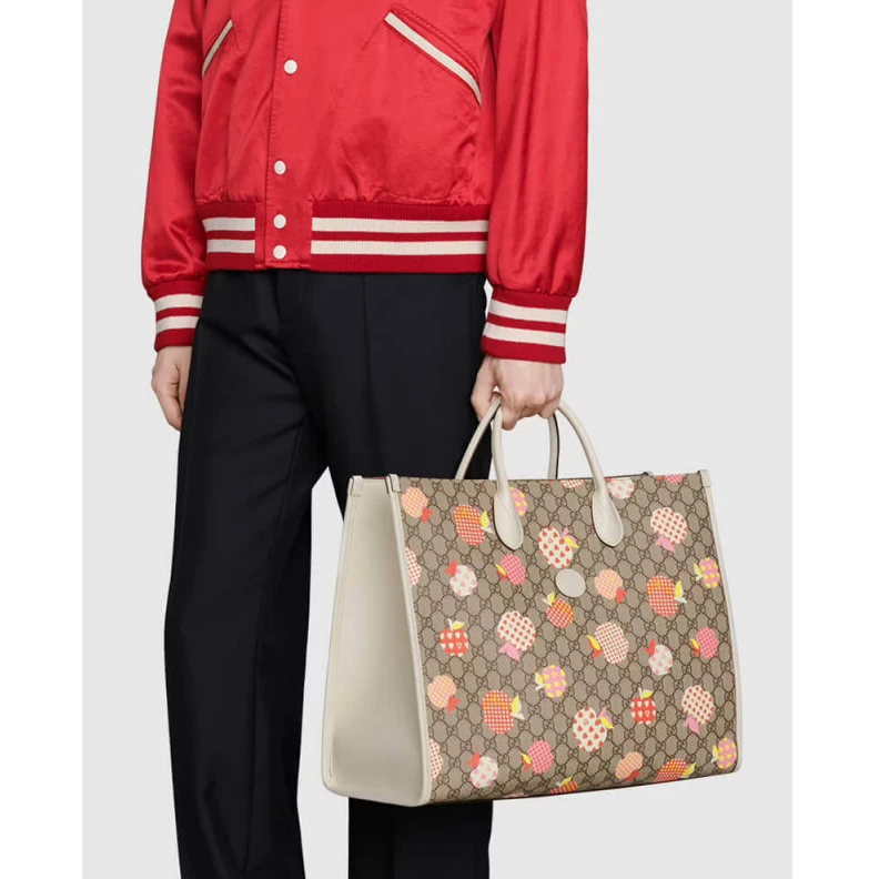 Lv belts replica Shoulder Gucci Les Pommes Large Tote