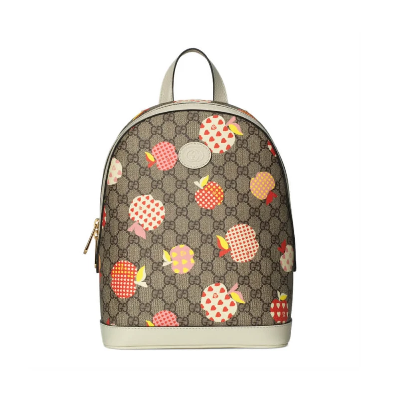 Adjustabl Gucci Les Pommes Small Backpack