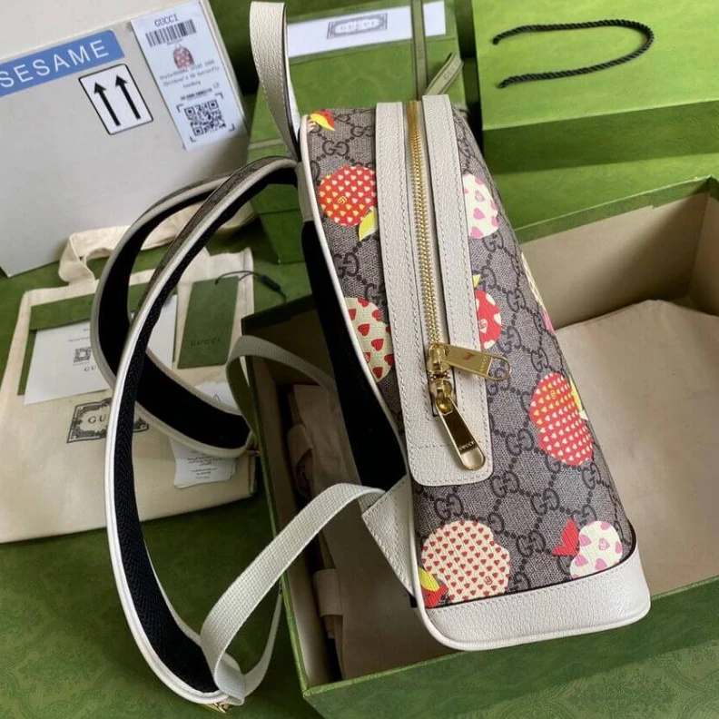 Replica bag Adjustabl Gucci Les Pommes Small Backpack
