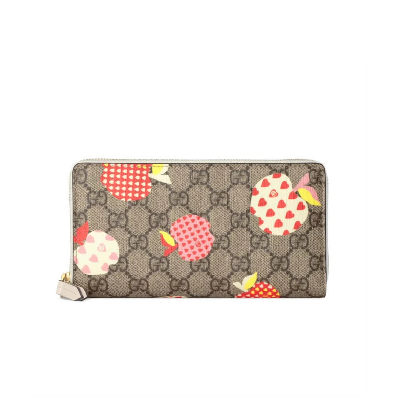 Zip aroun Gucci Les Pommes Zip Around Wallet