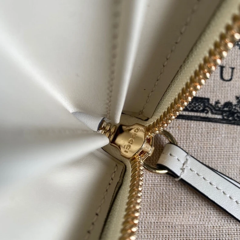 Kitlife Zip aroun Gucci Les Pommes Zip Around Wallet