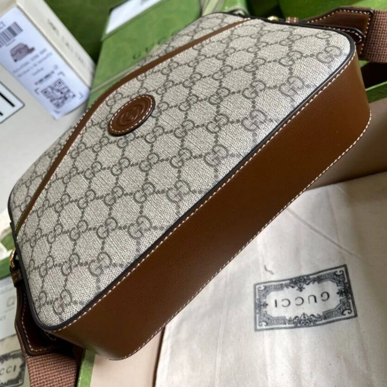 Kitlife ru Oval leat Gucci Messenger Bag With Interlocking G