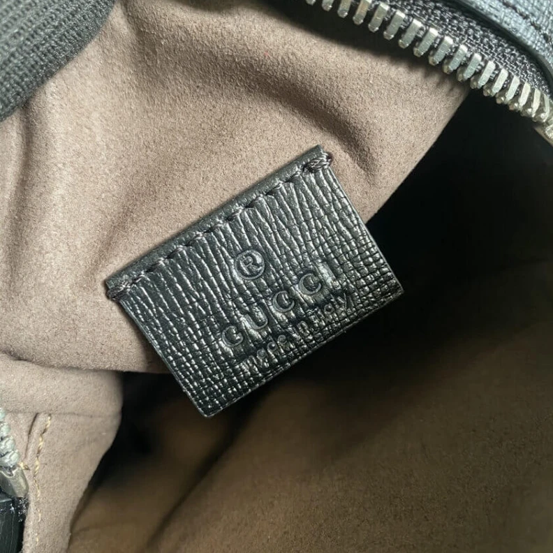 Kitlife 12 x 16 x Gucci Mini Bag with Interlocking G in Black GG Supreme