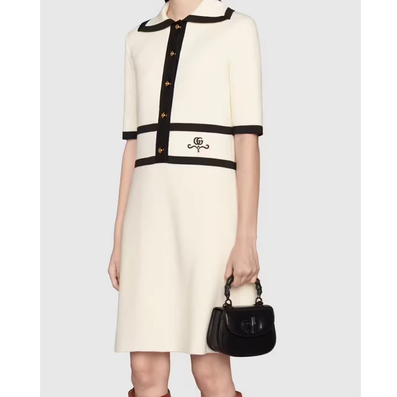 Inside: c Gucci Mini Top Handle Bag with Bamboo Black