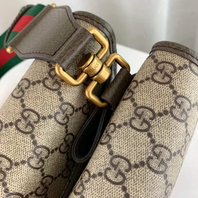 Kitlife Brown lea Gucci Neo Vintage Messenger Bag