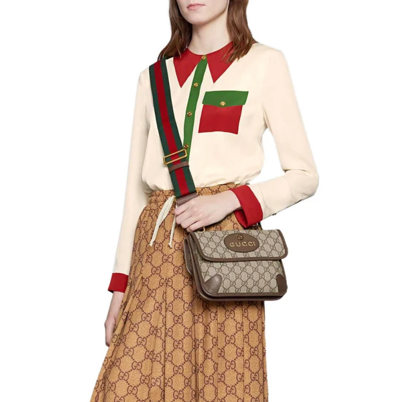 Louis vuitton locations First used Gucci Neo Vintage Small Messenger Bag