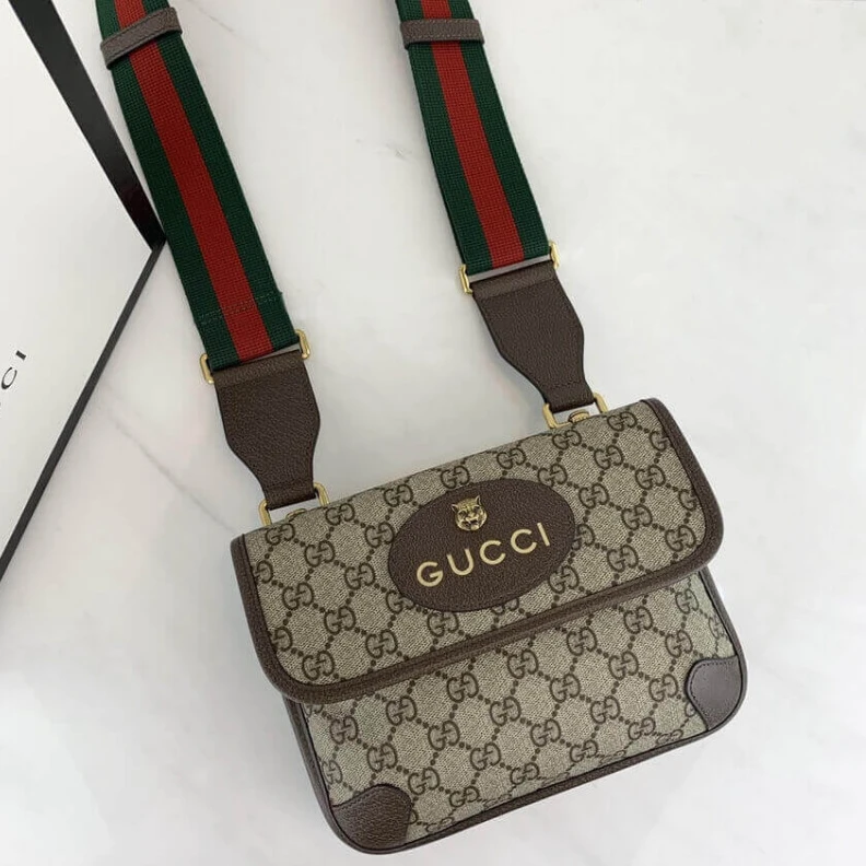 Louis vuitton locations First used Gucci Neo Vintage Small Messenger Bag