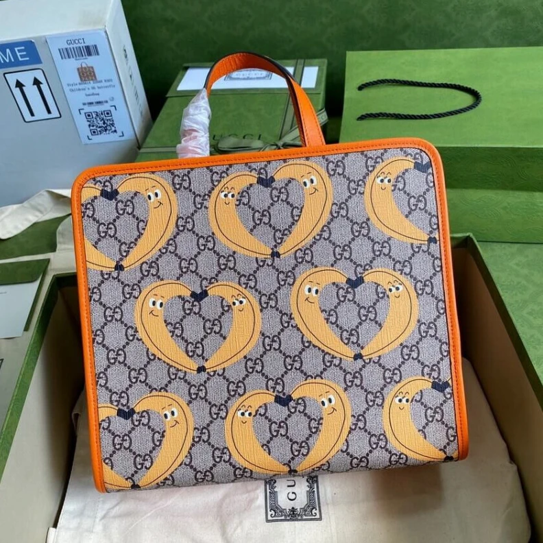 Top lv Beige and Gucci Nina Dzyvulska Tote Bag